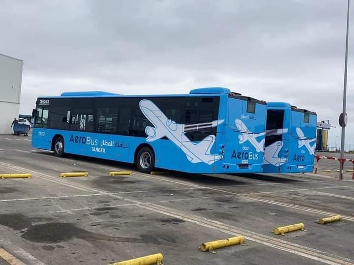 إطلاق خدمة حافلات جديدة تربط مطار طنجة بمحطة القطار