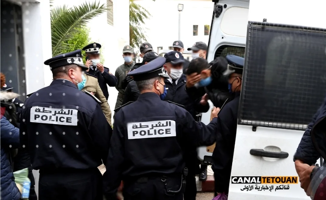 شرطة الحدود المغربية بباب سبتة تعتقل بارون فرنسي مبحوث عنه دوليا
