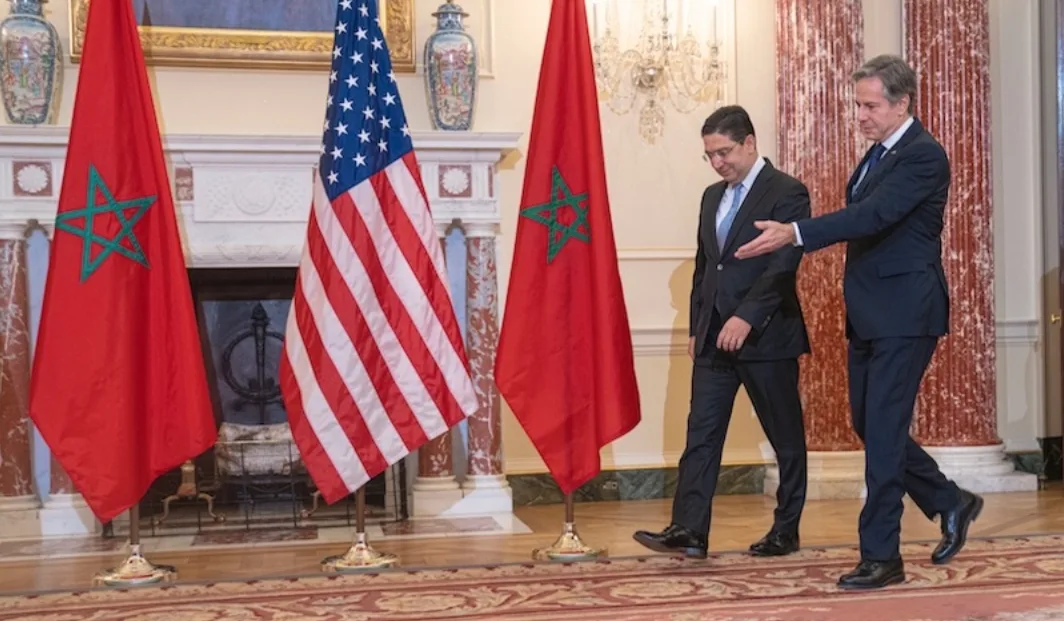 وزير الخارجية الأمريكي يهاتف وزير الخارجية المغربي حول مقترح وقف إطلاق النار بغزة