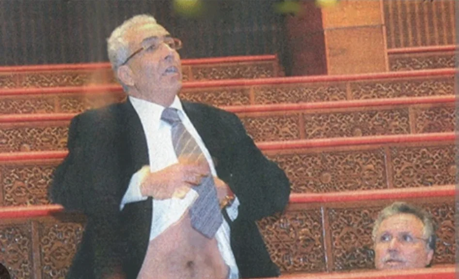 البرلماني الراضي المعتقل بسبب المخدرات ورمي عاهرة من السطح يمكن خليلة والده من خلافته بمجلس النواب
