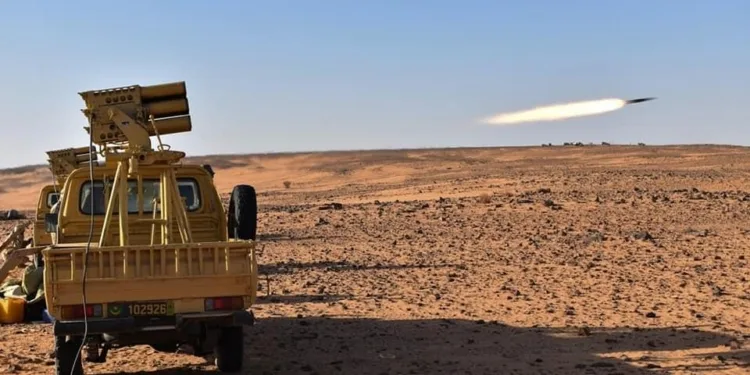 مناورات الجيش الموريتاني بأنظمة دفاع صينية بتمويل إماراتي