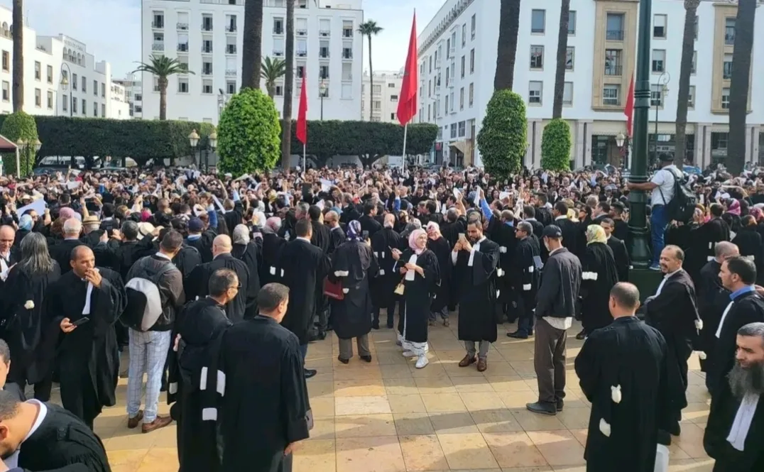شلل في محاكم المغرب بسبب إضراب المحامين لثلاثة أيام