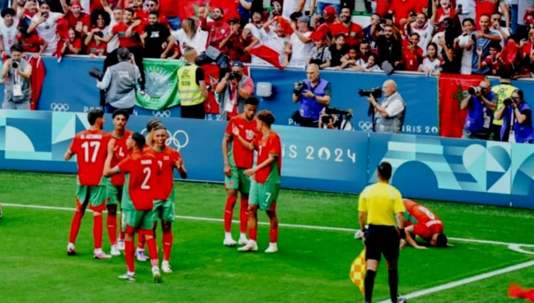 حكم متحيز أضاف وقت غير قانوني … المنتخب الأولمبي المغربي يتعادل مع الأرجنتين