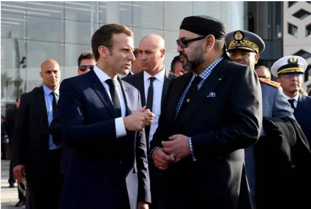 الملك محمد السادس يبعث للرئيس ماكرون رسالة شكر على إعتراف فرنسا الرسمي بمغربية الصحراء