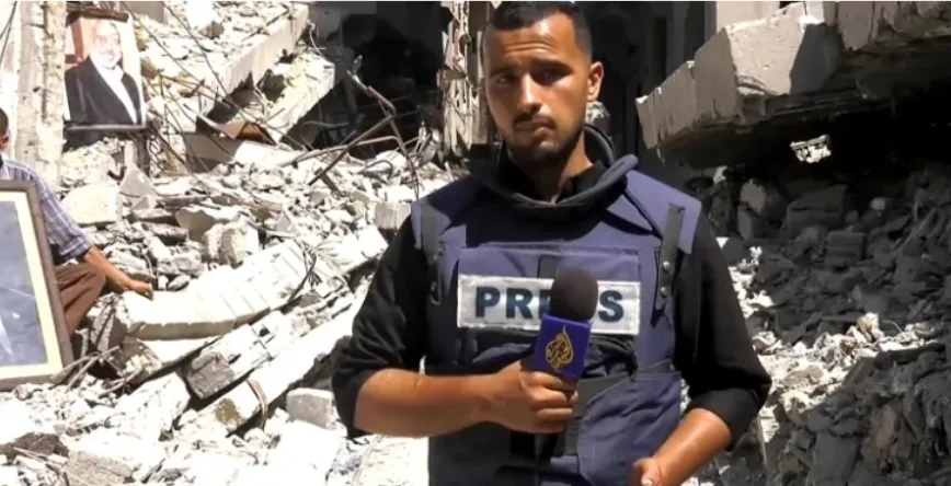 إغتيال الغول مراسل قناة الجزيرة القطرية في غزة