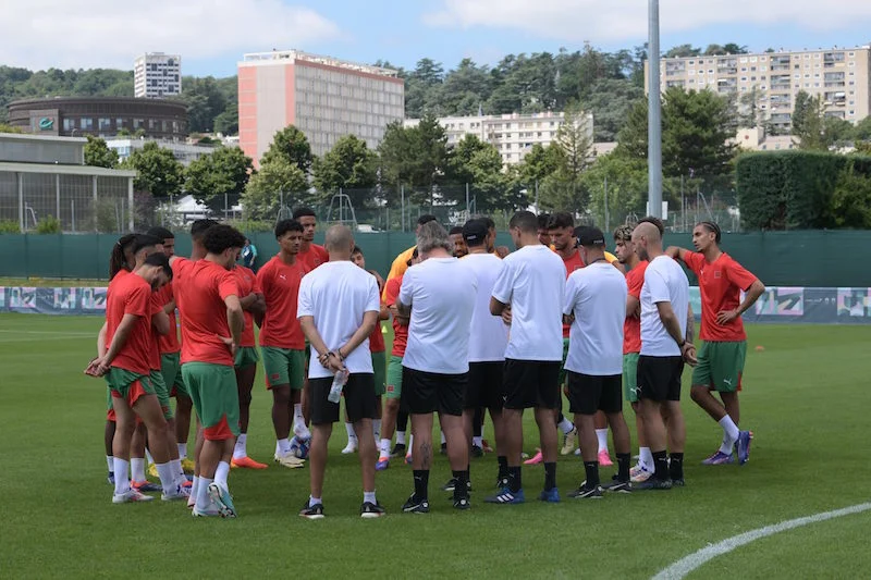 تشكيلة المنتخب الأولمبي المغربي لمواجهة الأرجنتين في أولمبياد باريس 2024