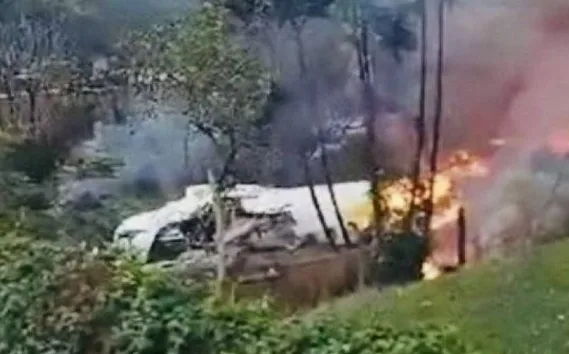 سقوط طائرة برازيلية على متنها 62 شخصاً