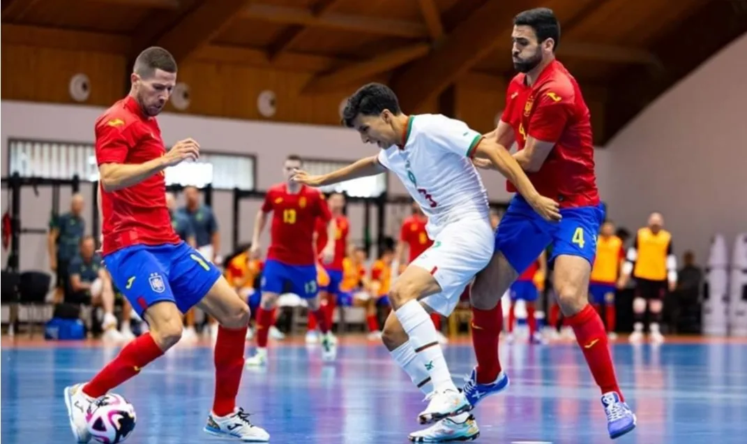 المنتخب المغربي للفوتسال يسحق نظيره الإسباني برباعية