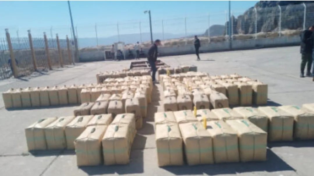 إجهاض محاولة لتهريب ما يقارب طنين من مخدر الشيرا بالصحراء المغربية