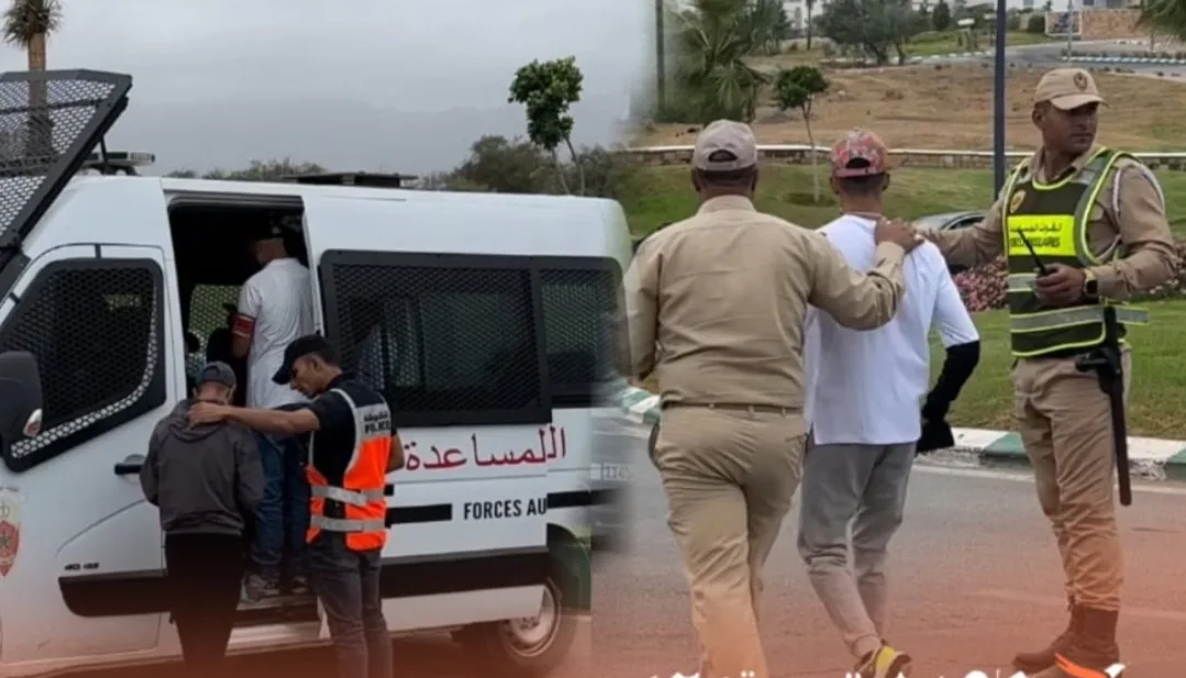 يواجهون القوات الأمنية المغربية … جزائريون مقرقبون يقودون مجموعات من الشباب لإقتحام سبتة