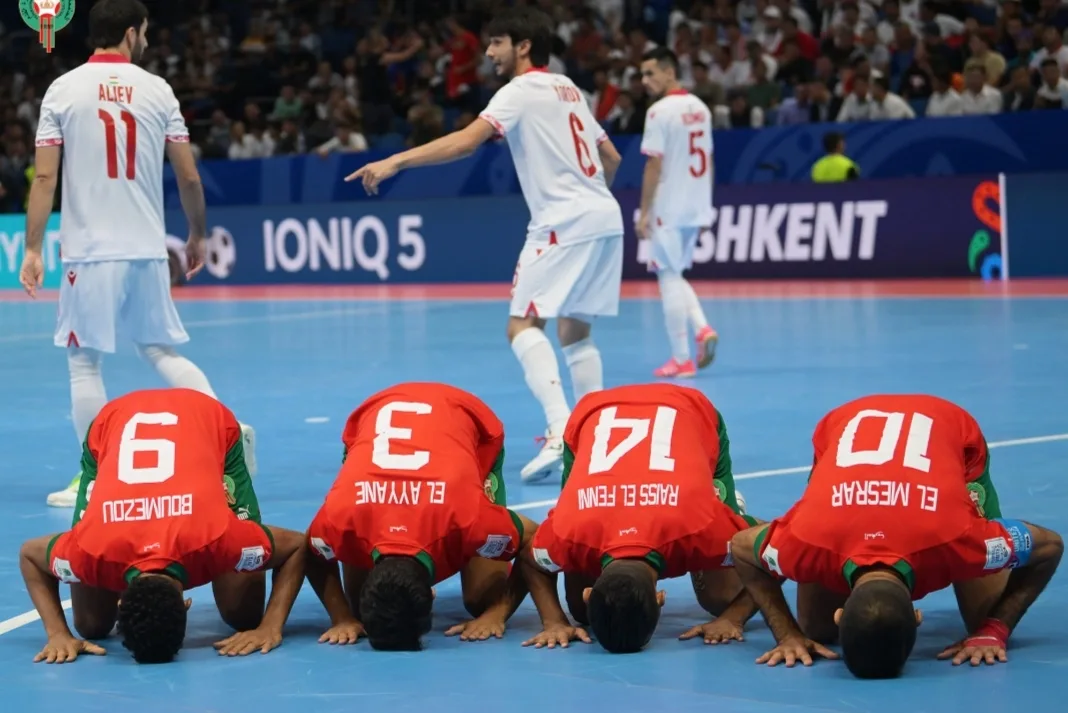 حكم غير نزيه لقيادة مباراة المنتخب المغربي وبطل العالم البرتغال في كأس العالم للفوتسال غدا الأحد