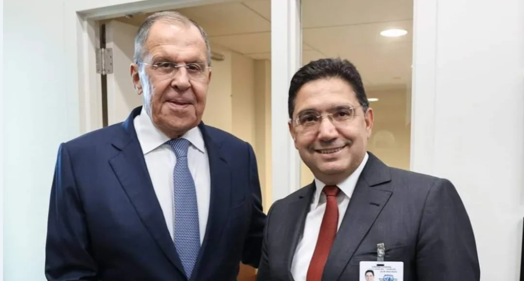 بوريطة يلتقي وزير الخارجية الروسي سيرغي لافروف