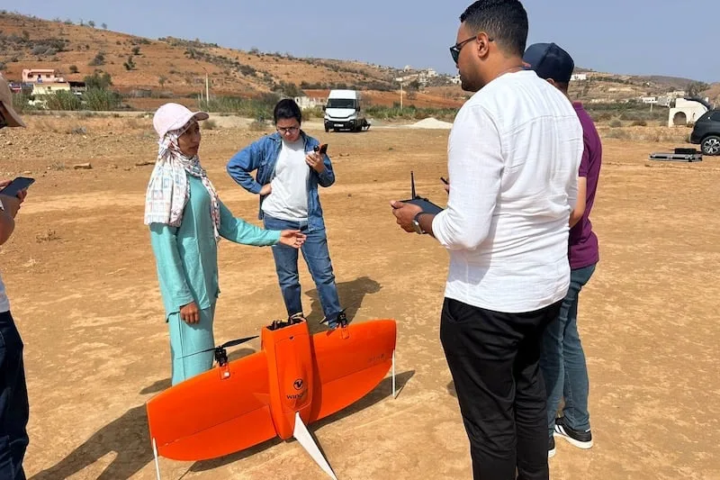 إطلاق أول عملية مراقبة عبر الدرون لنبتة “الكيف” بتاونات