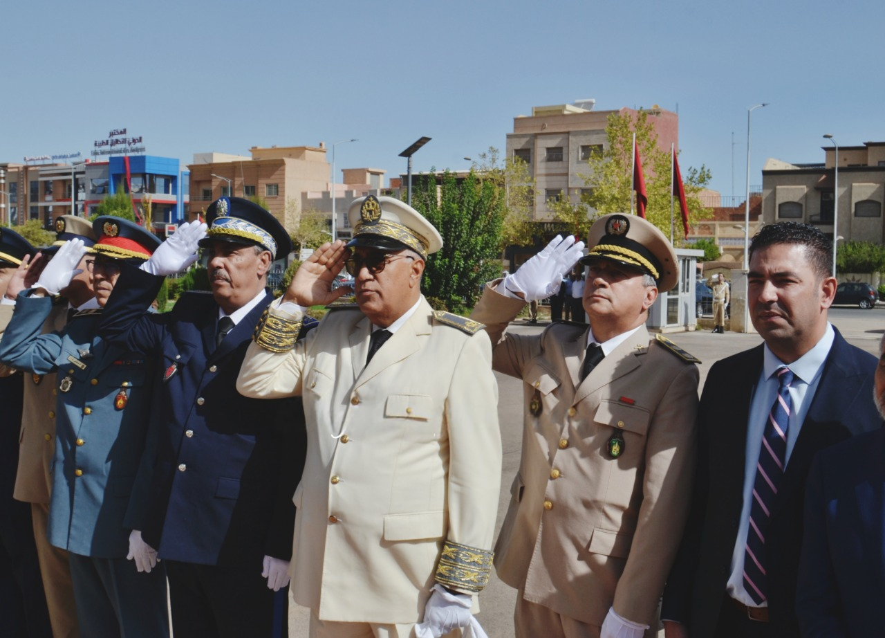 الجنرال بن رمضان يشرف على تنصيب قائد جهوي جديد للدرك الملكي بوجدة