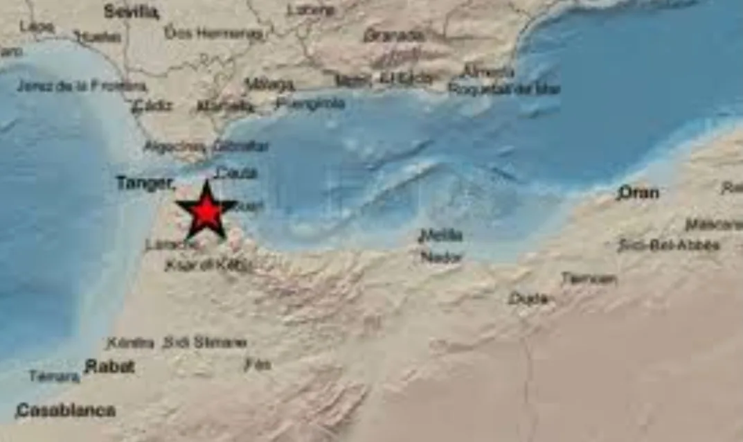 هزتين أرضيتين في بحر تطوان