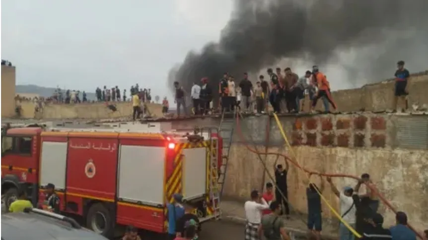 شمعة تلتهم محلا تجاريا في منطقة بوجلود بفاس وتقتل شخصا كان يقيم فيه