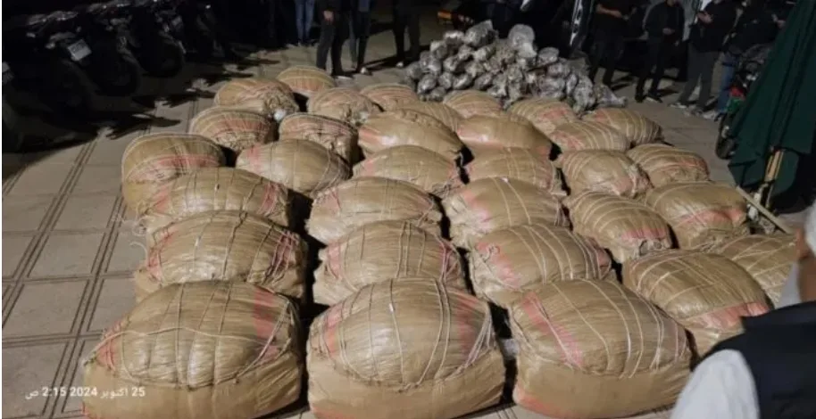 حجز طن من الحشيش في ضواحي مراكش بفضل معلومات “الديستي”