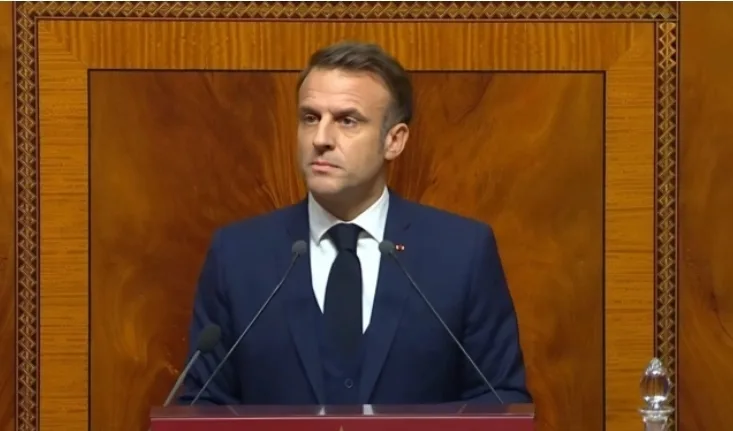 اليوم الثلاثاء … وفي خطاب تاريخي أمام البرلمان المغربي، ماكرون يؤكد على إعتراف فرنسا بمغربية الصحراء