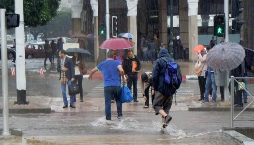 تساقطات مطرية مهمة في المغرب يومه الأربعاء