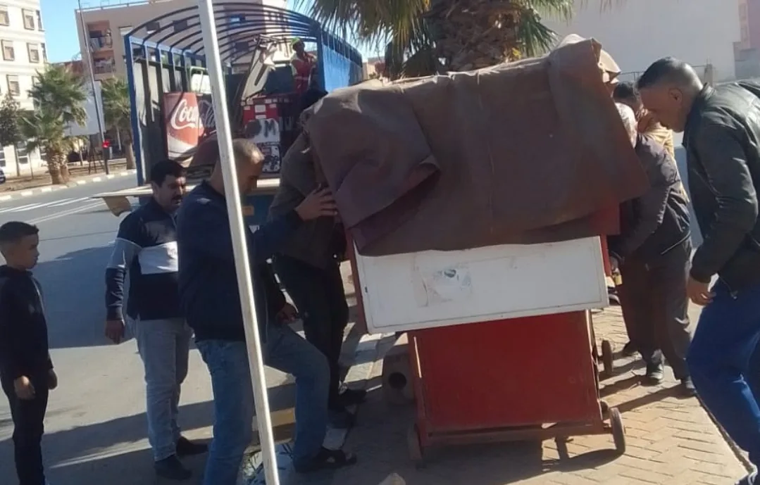 بني درار بعمالة وجدة أنجاد في أبهى حلة بعد طرد محتلي الشوارع والأرصفة والفضاء العمومي