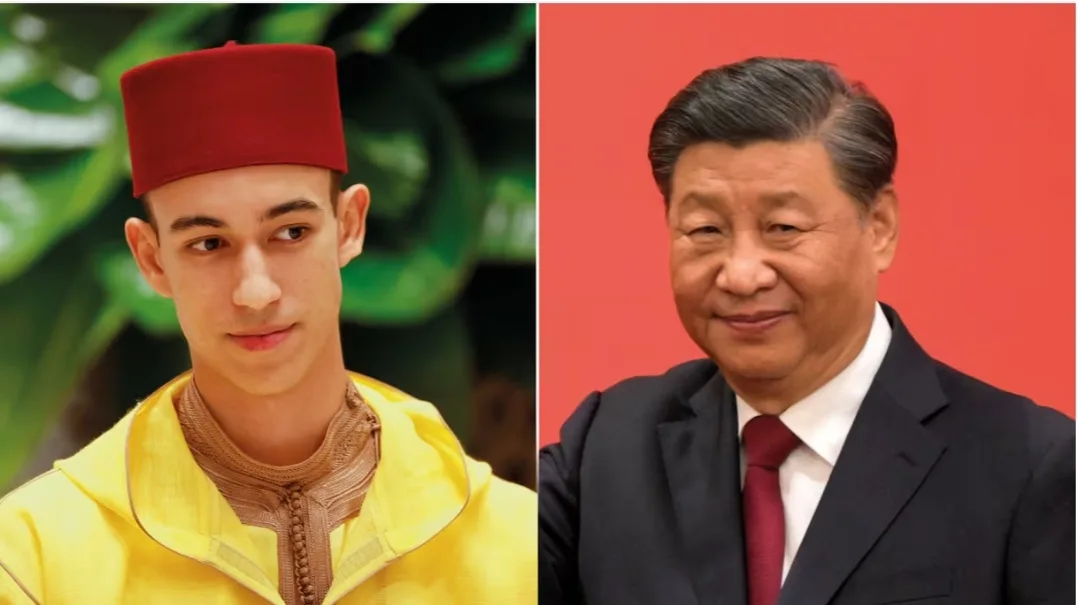 الملك محمد السادس يكلف ولي العهد لإستقبال الرئيس الصيني بمطار الدار البيضاء