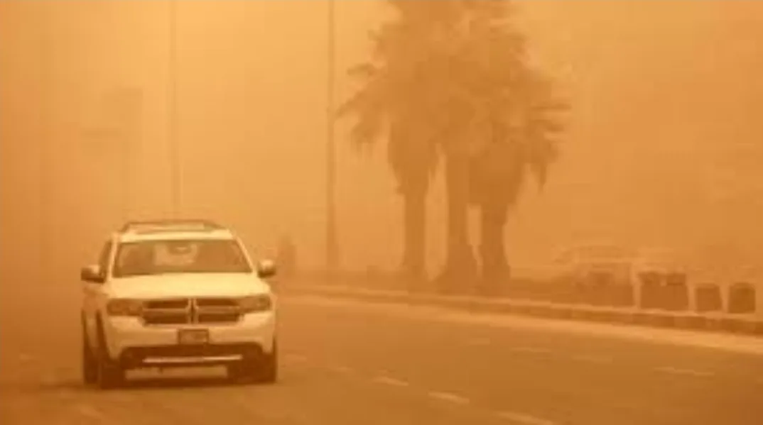 نشرة إنذارية  :      رياح قوية مع حرارة مفرطة في المغرب