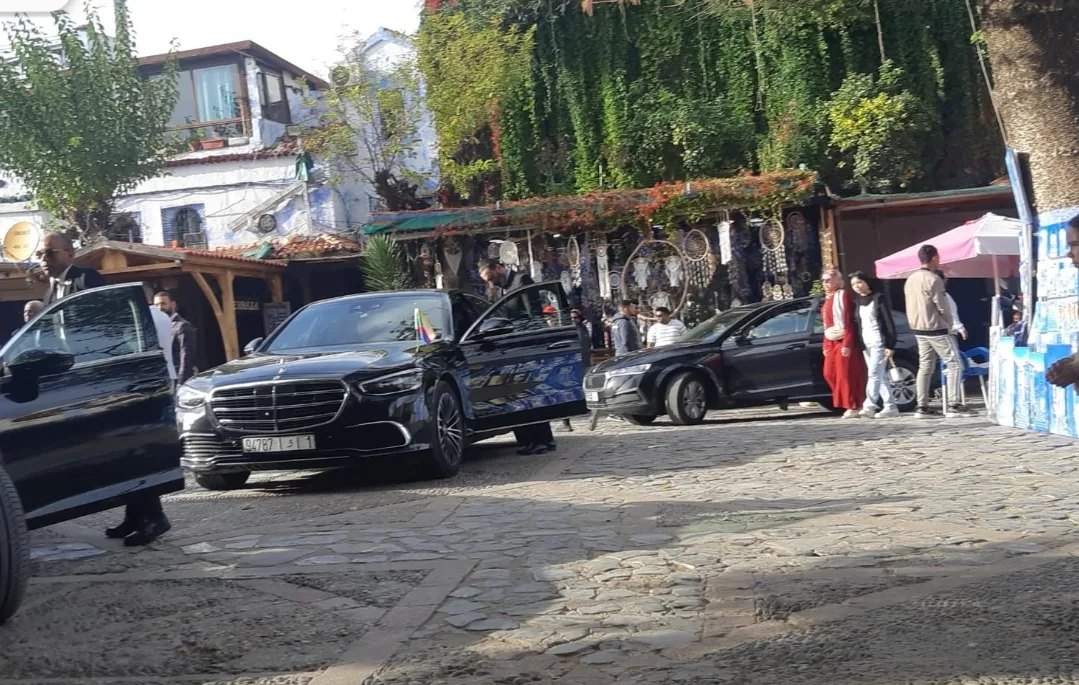 رئيس دولة جزر القمر يحل بشفشاون