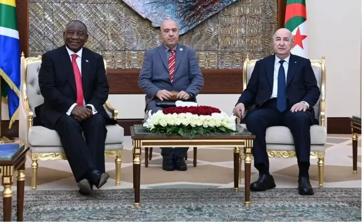 تبون ورئيس جنوب إفريقيا يخصصان لقائهما لملف الصحراء المغربية دون غيره