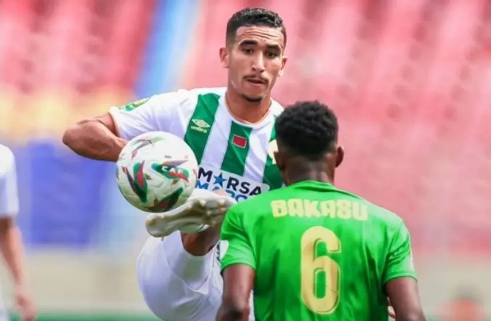 الرجاء يتعادل خارج ميدانه مع مانييما الكونغولي