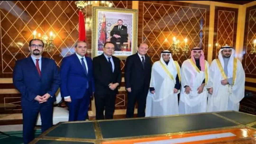 النائب الأول لرئيس مجلس المستشارين عبد القادر سلامة يستقبل الأمين العام لمجلس التعاون الخليجي