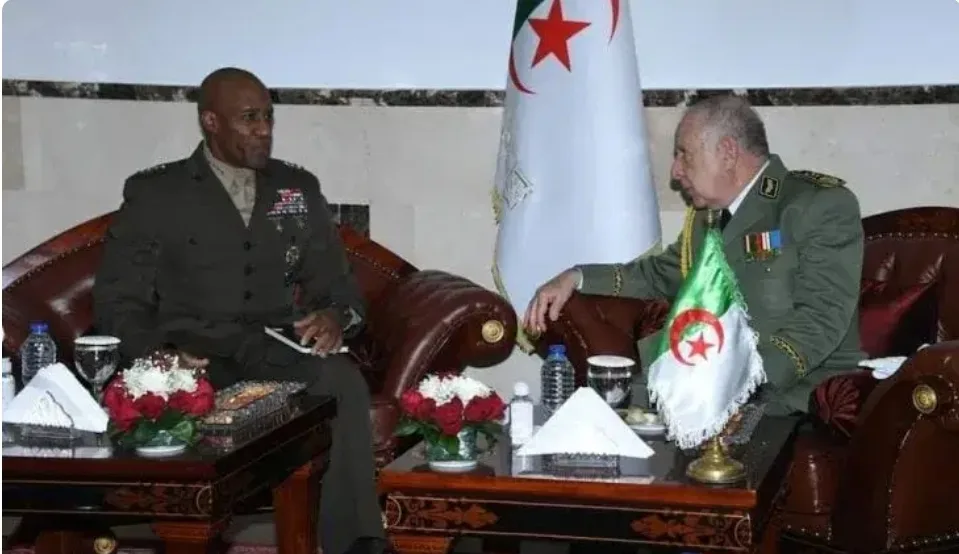 رئيس أركان الجيش الجزائري يستقبل قائد “أفريكوم” ويوقع مذكرة تفاهم للتعاون العسكري مع واشنطن