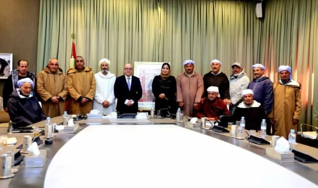 وزير الفلاحة يستقبل مربّي سلالة الأغنام البيضاء بالجهة الشرقية