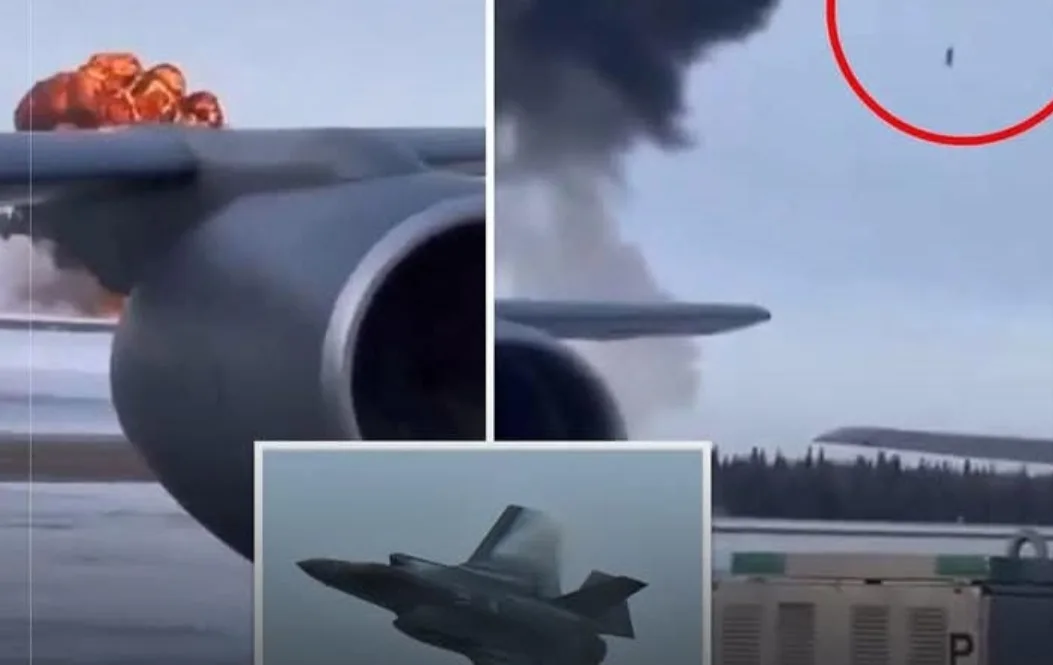 تحطم مقاتلة أمريكية مرعبة من طراز F-35 في ألاسكا ونجاة الطيار بأعجوبة