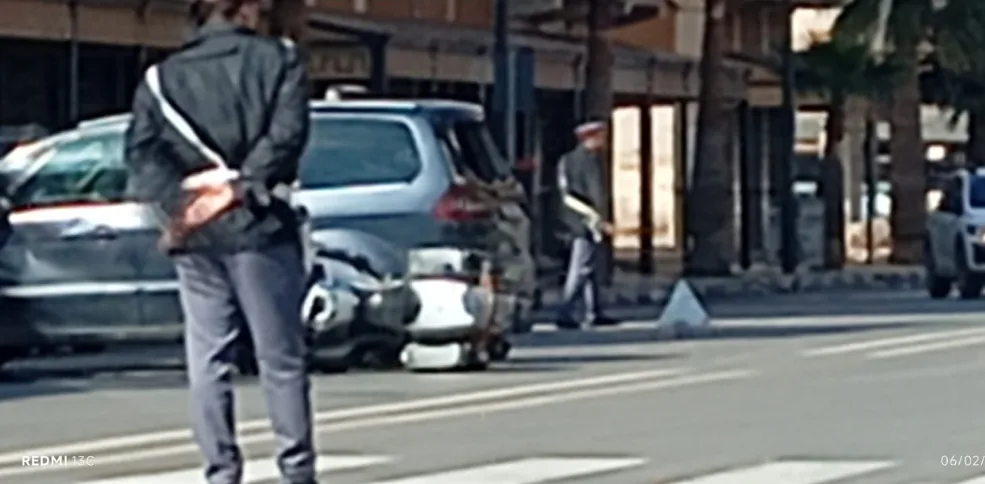 نقل دركي تابع لسرية بركان لمستشفى وجدة بعد تعرضه لحادثة بجماعة بني درار