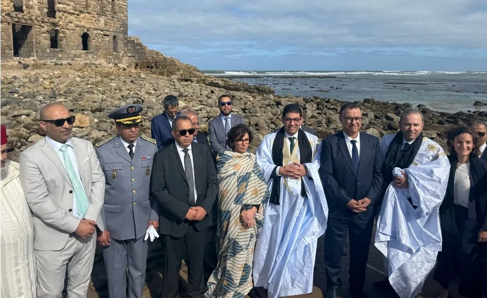 عضو في الحكومة الفرنسية يدشن مشاريع ثقافية بالصحراء المغربية