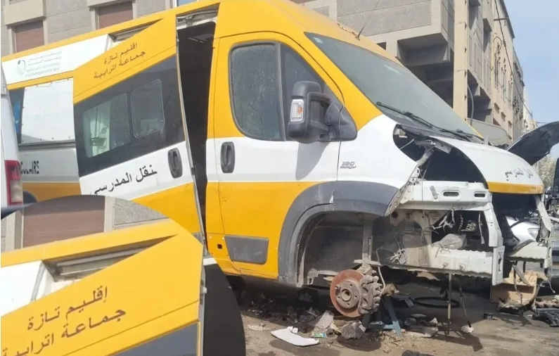 تازة … إهمال حافلة نقل مدرسي يثير تساؤلات حول تدبير الموارد العمومية بجماعة اترابية