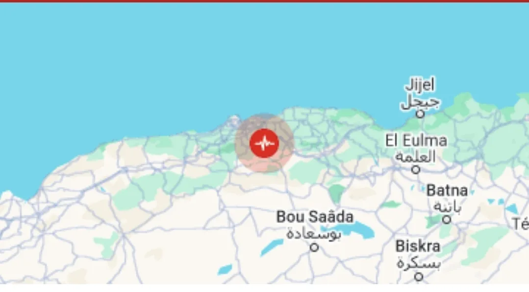 زلزال يضرب العاصمة الجزائرية