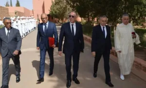 بحضور والي جهة الشرق … لقجع يشرف على تنصيب أوعبو عاملا على إقليم فكيك