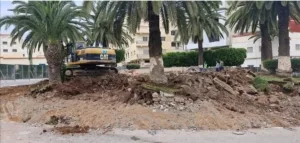 مدينة الحسيمة … مشروع تهيئة ساحة إفريقيا خطوة نحو التجديد الحضري وليس إعداما للأشجار  !!