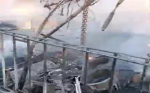 حريق مهول يلتهم السوق الأسبوعي “لفيراي” ببركان