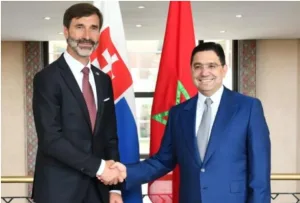 في لقاء جمعه بوزير خارجينها … بوريطة :   علاقة المغرب وسلوفاكيا قوية وتجمعهما توجهات مشتركة