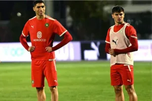 حكيمي وأكرد … غياب قطبي دفاع المنتخب المغربي في نواجهتي تونس والبنين 