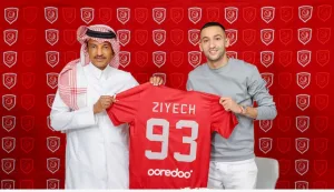 حكيم زياش ينهي إرتباطه بالدحيل القطري