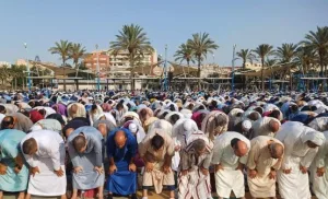 صلاة عيد الأضحى في مليلية … مشاركة واسعة تجاوزت 10 آلاف مصل 