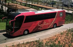 المنتخب الوطني المغربي يغادر صباح اليوم الخميس مركز معمورة نحو فاس لمنازلة تونس غدا الجمعة