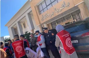 أولى جلسات المحاكمة غدا الخميس … متابعة قضائية في حق ثمانية معطلين ببركان بعد تنظيم وقفة احتجاجية