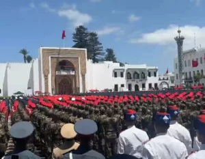 الملك يترأس حفل أداء القسم ويمنح اسم “المنصور الذهبي” للفوج الجديد من الضباط
