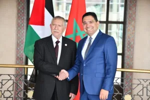 المغرب يؤكد دعمه الثابت لفلسطين خلال لقاء التميمي-بوريطة بالرباط