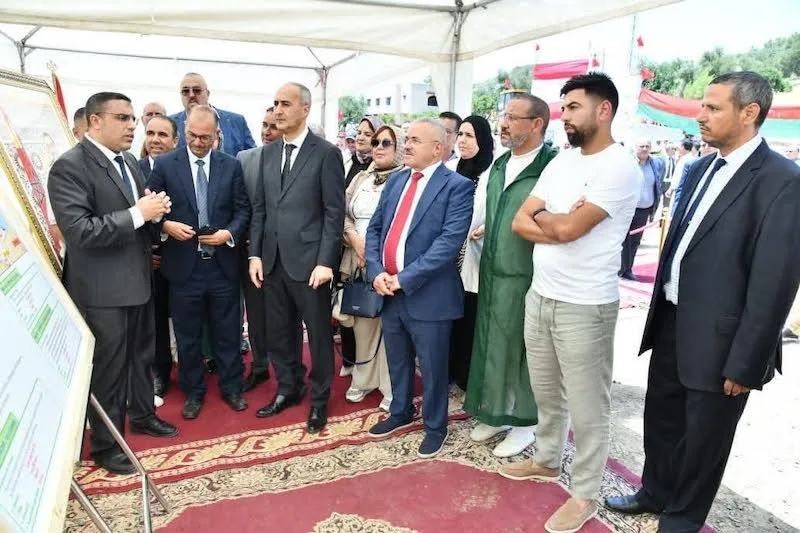 وزان تفتح صفحة جديدة من التنمية بتدشين مشاريع استراتيجية بعد انتظار دام 18 سنة