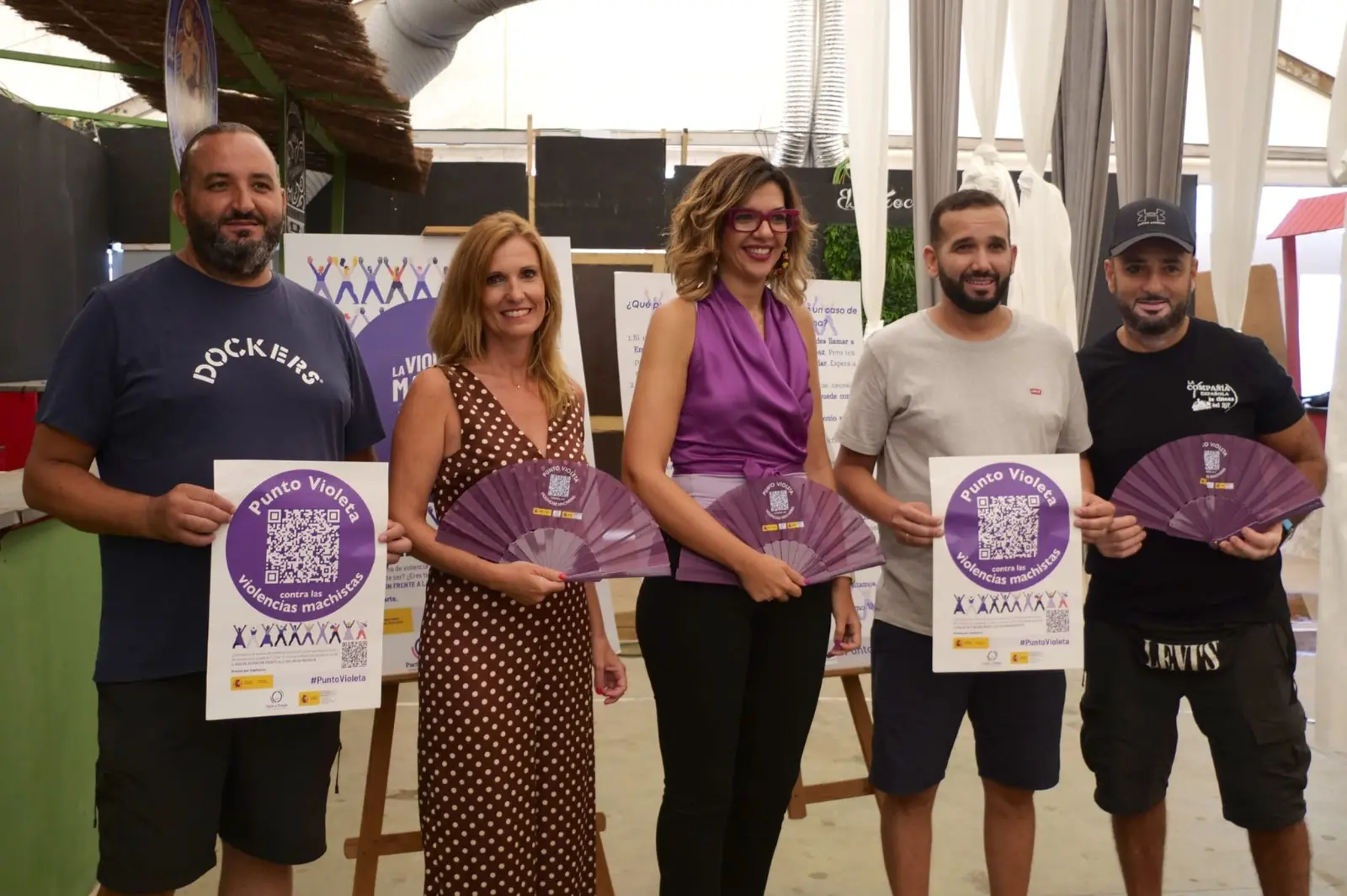 مهرجان مليلية “la Feria” يرفع شعار “النقطة البنفسجية” لمكافحة العنف ضد النساء